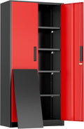 Greenvelly Metal Storage Cabinet, Lockable Steel Cabinet by Greenvelly