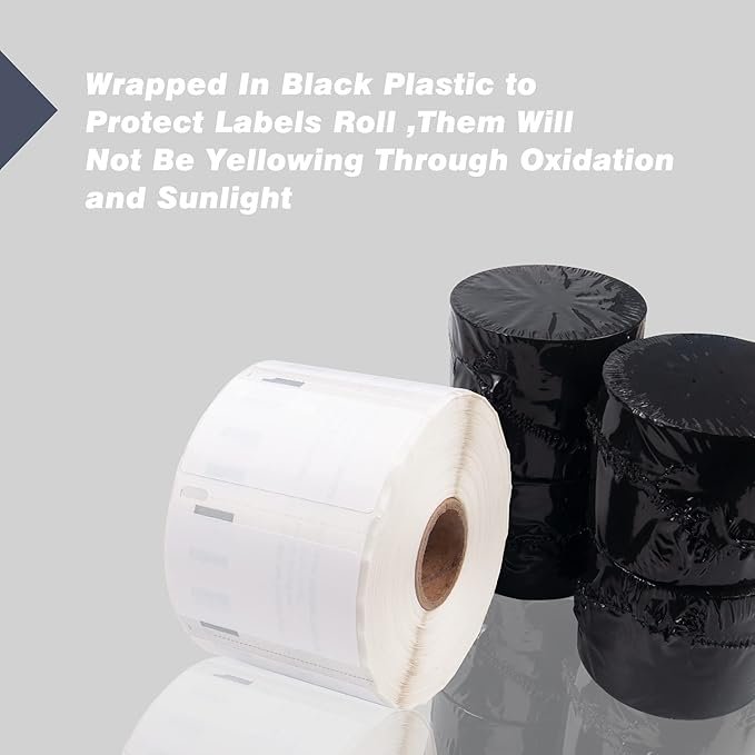 L LIKED 10 Rolls, 1000 Labels/Roll 2-1/4" x 1-1/4" Direct Thermal Labels - Image 4