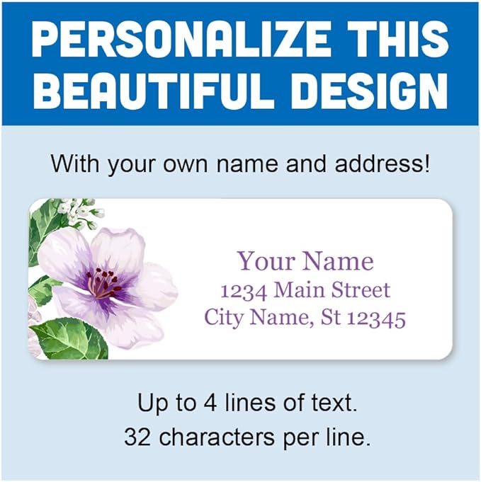 Personalized Return Address Labels - Image 2