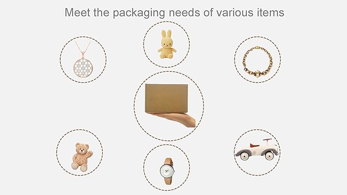 7x5x2 Inch Set of 50 Pack Brown Corrugated Shipping Boxes - Image 4