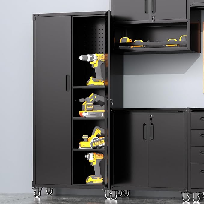 71"H Metal Storage Cabinet - Image 7