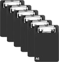 6 PCS MiNi Clipboard，Pretty Cute Small Clipboards 4×6 Inch A6 by Unknown