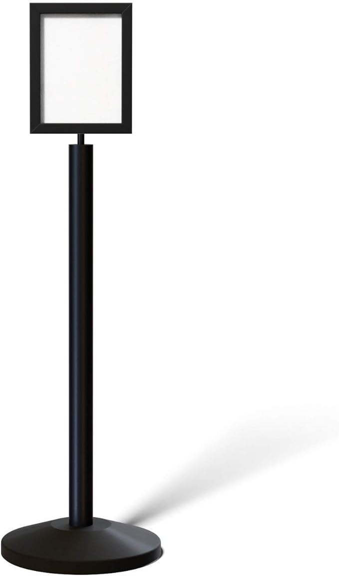 Crowd Control Warehouse Pedestal Standing Floor Sign Frame - Image 3