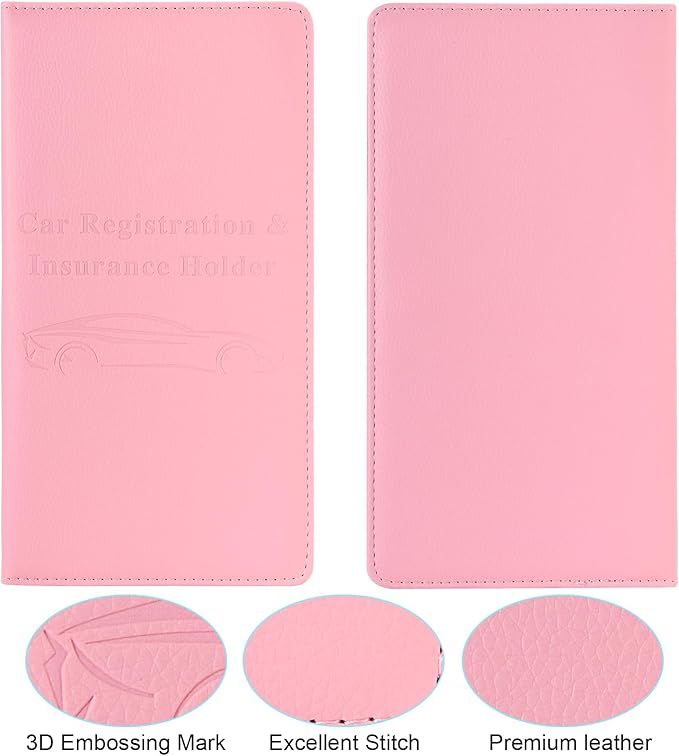 Cacturism Car Registration and Insurance Holder, Car Accessories Vehicle Glove - Image 2
