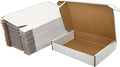 Small White Shipping Boxes for Small Business Pack of 25-8x5.5x1.6 inches by Lmuze