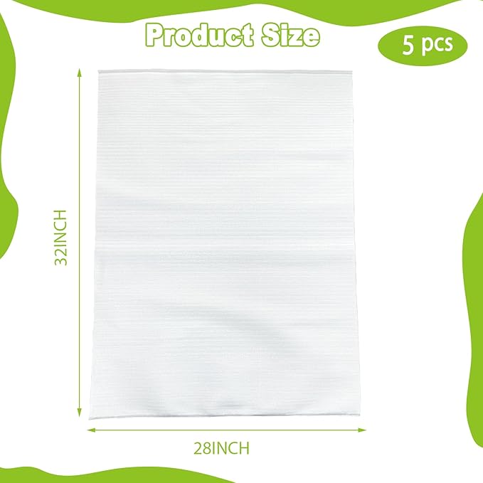 5 Pack 28x32in Cushion Foam Pouches Moving Packaging Supplies Shockproof - Image 2