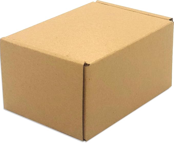 Small Brown Shipping Boxes for Small Business Pack of 25-6x4x3 inches Cardboard - Image 5