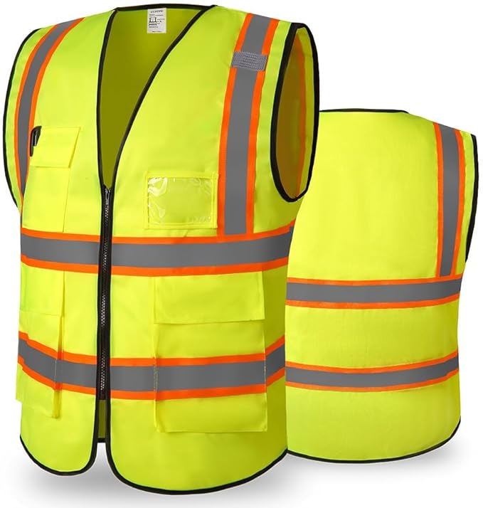 High Reflective Safety Vest for Men Women Breathable by Unknown