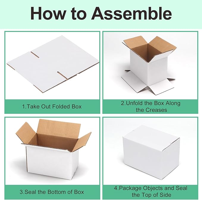PETAFLOP 6x4x4 Shipping Boxes 50 Pack - Image 6