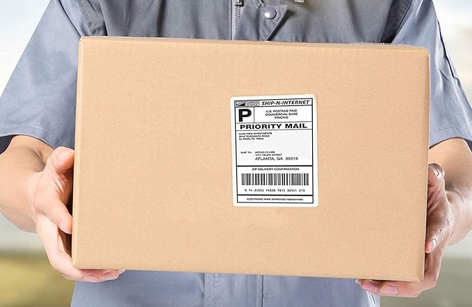 SJPACK 4x6 Thermal Labels, Shipping Labels - Image 3