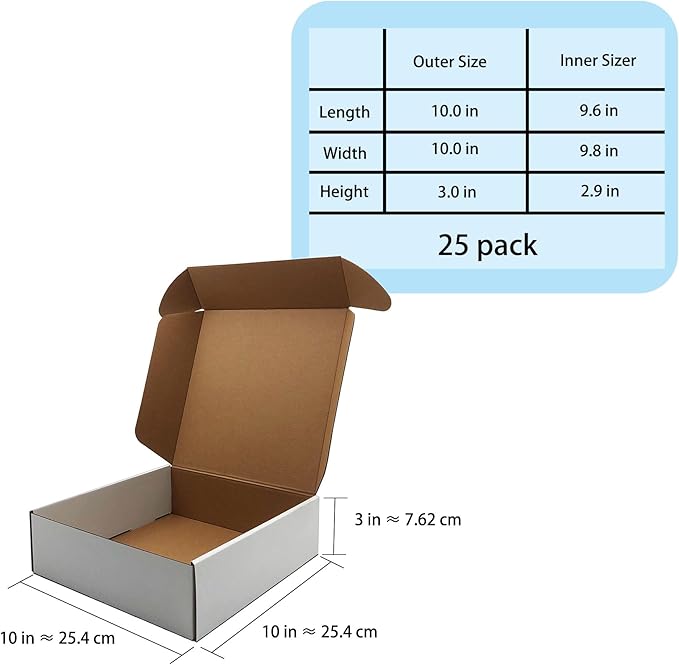 10x10x3 inch Shipping Boxes - Image 7