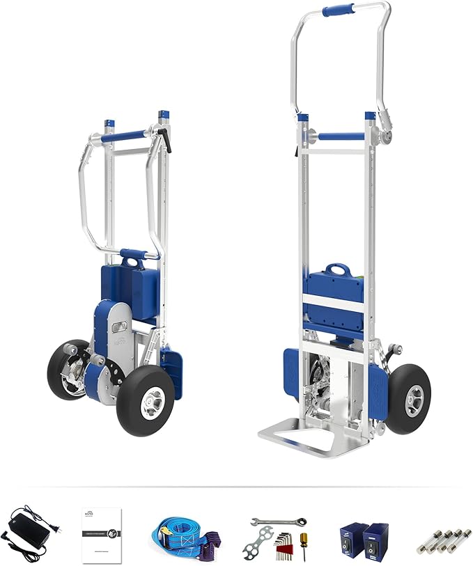 ZW7250GC Electric Stair Climber, 550lb Load Capacity Heavy Duty Stair Climbing by XSTO