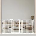 Baby Gates Extra Wide 71.5-76.4 Inch Large Baby Gates by SmartDesignBigProtection