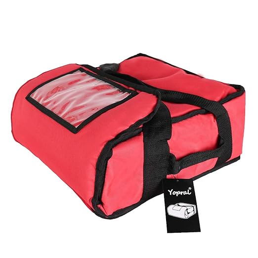 Pizza Bag, Thermal Pizza Delivery Bags Insulated Pizza Delivery Bag Pizza Boxes - Image 6