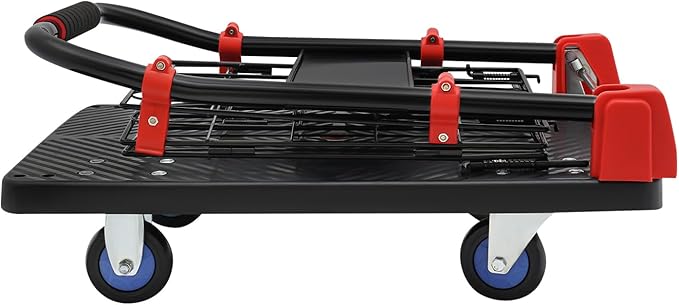Foldable Hand Truck, 330LBS Dolly Folding Push Cart - Image 7