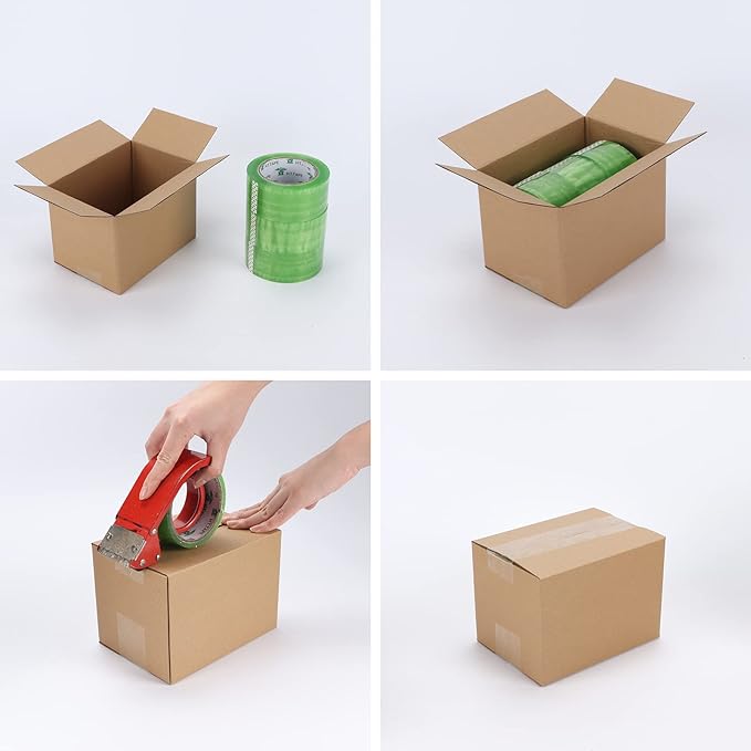 CRUGLA 40 Packs 7x5x5 Shipping Boxes Corrugated Cardboard Boxes Mailers - Image 5