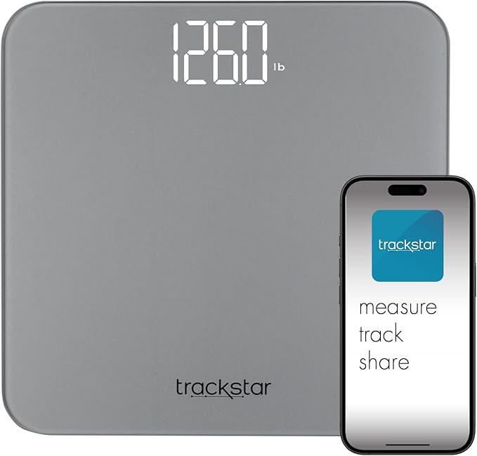 Trackstar Smart Digital Weight Scale | 440 lb Weight Capacity | Trackstar by trackstar