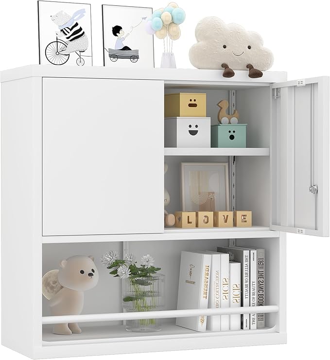GREATMEET 31" H Metal Cabinets by GREATMEET