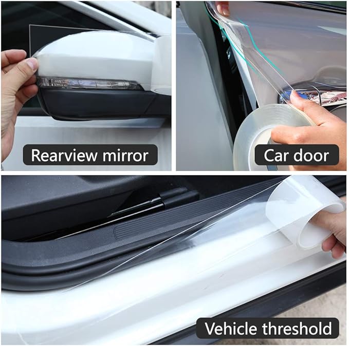 MYFAMIREA Car Door Invisible Anti-Collision Self Adhesive Seal Strip Seal - Image 2