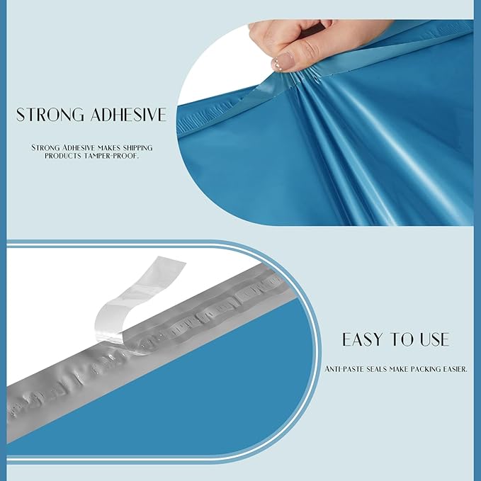 Metronic Large Poly Mailers 19x24 100Pcs, Strong Adhensive Shipping Bags - Image 4