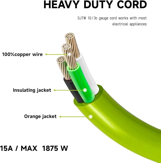 EP 25 Ft Lighted Outdoor Extension Cord - Image 6