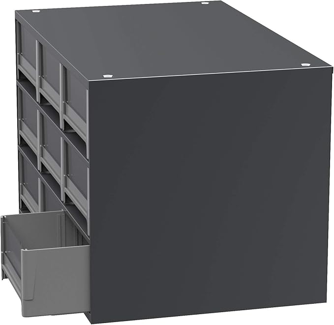 Akro-Mils Steel Garage Storage Cabinet, Small Parts Organizer Metal Cabinet - Image 4