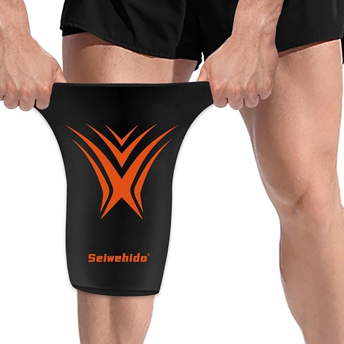 Extended Knees Ice Pack for Injuries Freeze Compression Sleeve Reusable Soft by SEIWEHIDO