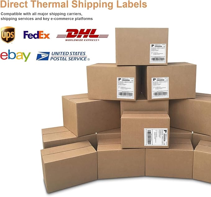 4 x 6 Inches Thermal Labels Fanfold Direct - Image 7