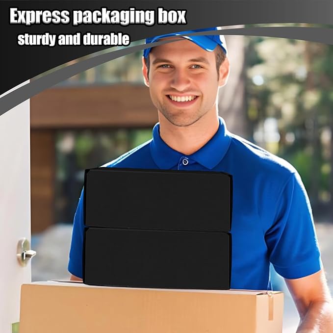 Small Shipping Boxes, 50 Pack Cardboard Box Corrugated Mailer Boxes Small - Image 6