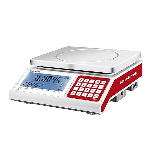 Fristaden Lab Counting Scale | 30 kg x 0.5 g | Industrial Counting Scale by FristadenLab
