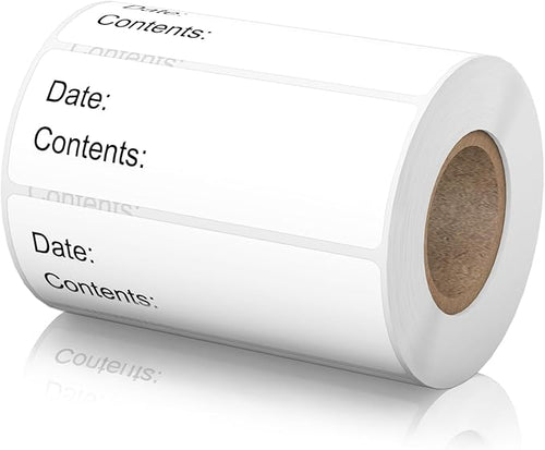 1" x 3" Freezer Labels, Waterproof & Oil-Resistant Write-On Freezer Labels by Unknown