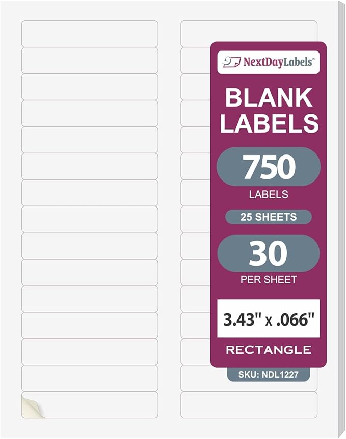 NextDayLabels - Laser/Ink Jet White Labels by NextDayLabels