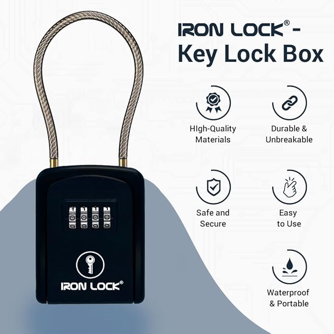 Iron Lock® Key Lock Box Portable - Image 7