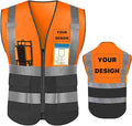 YOWESHOP High Reflective Visibility Safety Vest by YOWESHOP