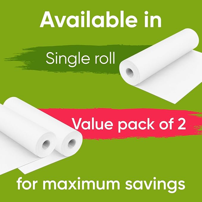 48" x 1200" White Kraft Paper Roll - Image 2