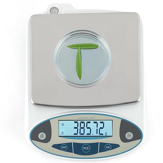 CGOLDENWALL Lab Scale 5000gX0.01 Gram High Precision Laboratory Balance by CGOLDENWALL
