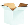 AVIDITI White Shipping Boxes 4"L x 4"W x 4"H Small Medium Mailing Box by Aviditi