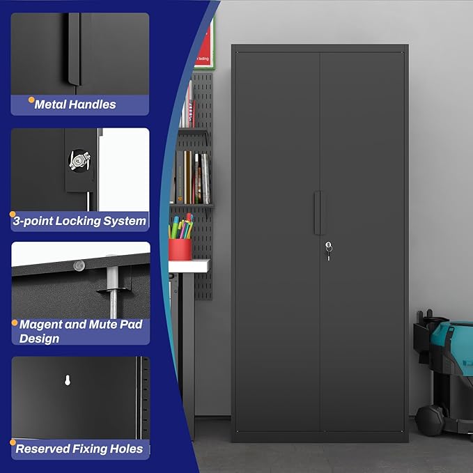 LUCYPAL Metal Storage Cabinet - Image 5