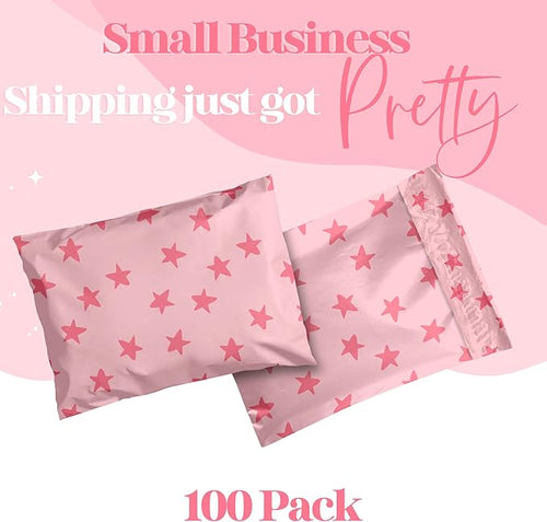 14.5x19 Designer Poly Mailer 100 Pack Heavy Duty Waterproof Self Seal Shipping - Image 2