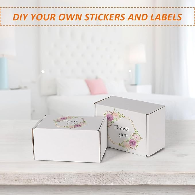 HORLIMER 6x4x3 inches Shipping Boxes Set of 50 - Image 4