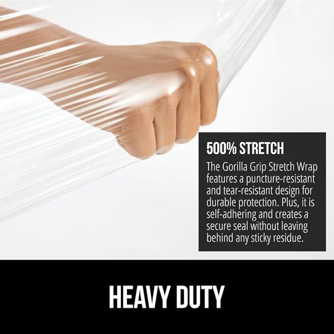 GORILLA GRIP 500% Shrink Wrap Roll - Image 3
