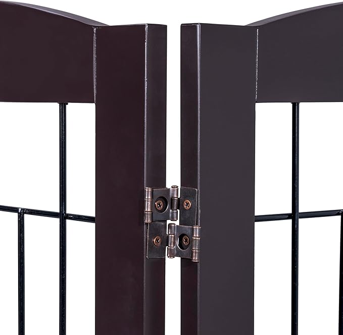 Spirich Freestanding Wire Pet Gate - Image 7