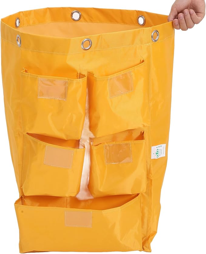 VALICLUD Replacement Waterproof Janitorial Cleaning Cart Bag - Image 3