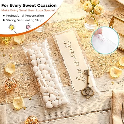 Morepack 2x6 Inch Mini Self Sealing Cellophane Bags 200Pcs - Image 4
