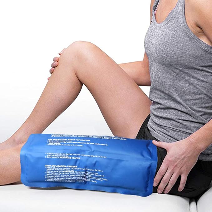 LotFancy Ice Pack for Injuries, Reusable Large Hot Cold Pack for Therapy - Image 6