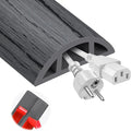 MYFAMIREA 10FT Floor Cord Cover by MYFAMIREA