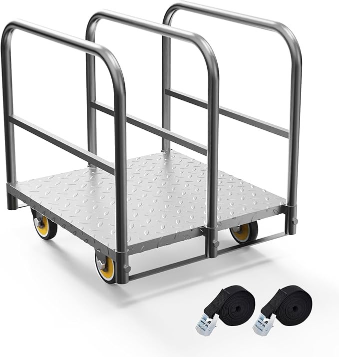 Panel Cart, Heavy Duty Flatbed by FAUENPEEY