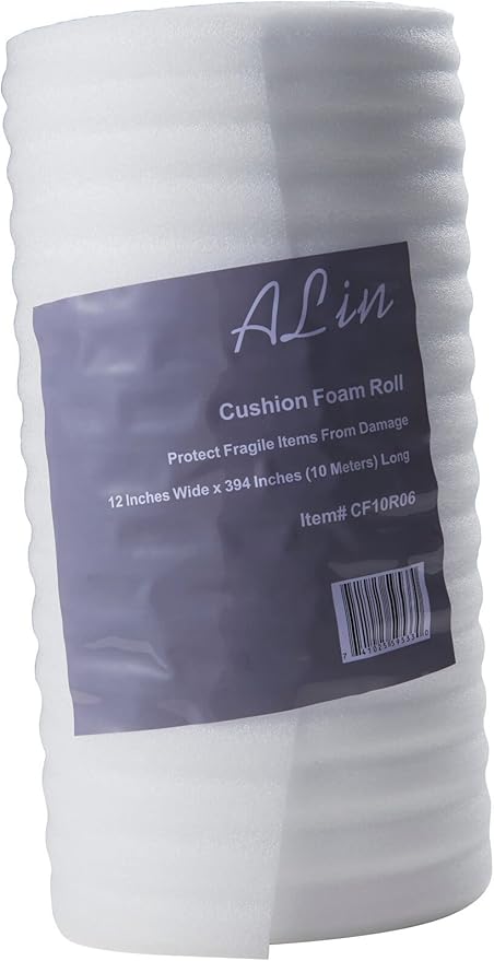 Foam Wrap Roll 12” x 394", Protect Dishes, and Furniture, Packing Supplies - Image 2