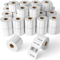 MFLABE 120 Rolls of 1000 2-1/4 x 1-1/4 Inch Direct Thermal Perforated Shipping by MFLABEL