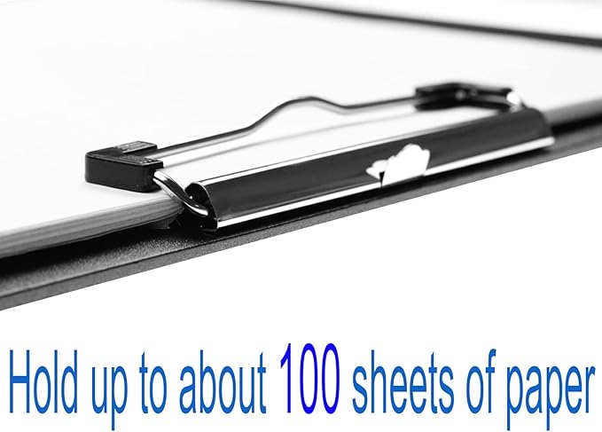 Acocony 11x17 Clipboard Three Clip Super Tough Extra Large Clipboard PP Plastic - Image 5
